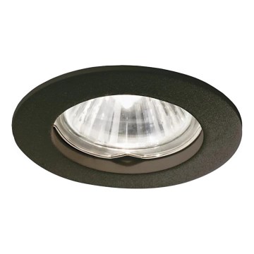 Ideal Lux - Χωνευτό φωτιστικό JAZZ 1xGU10/50W/230V μαύρο