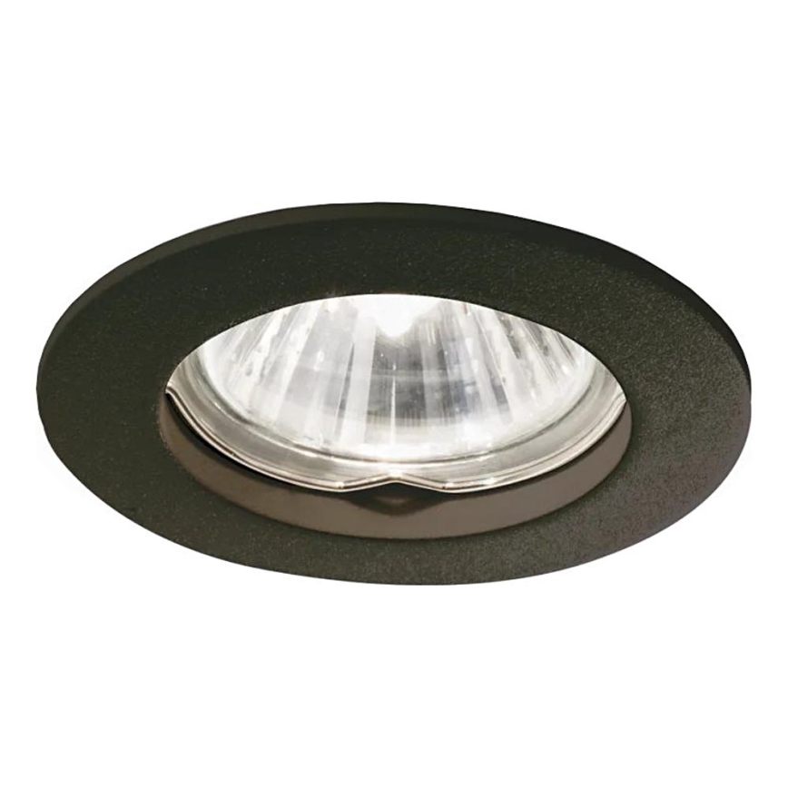 Ideal Lux - Χωνευτό φωτιστικό JAZZ 1xGU10/50W/230V μαύρο