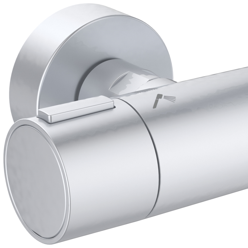 Ideal Standard BD583SI - Σετ ντους με θερμοστατική μπαταρία CERATHERM ALU+ σε ματ χρώμιο