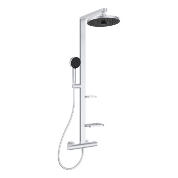 Ideal Standard BD583SI - Σετ ντους με θερμοστατική μπαταρία CERATHERM ALU+ σε ματ χρώμιο