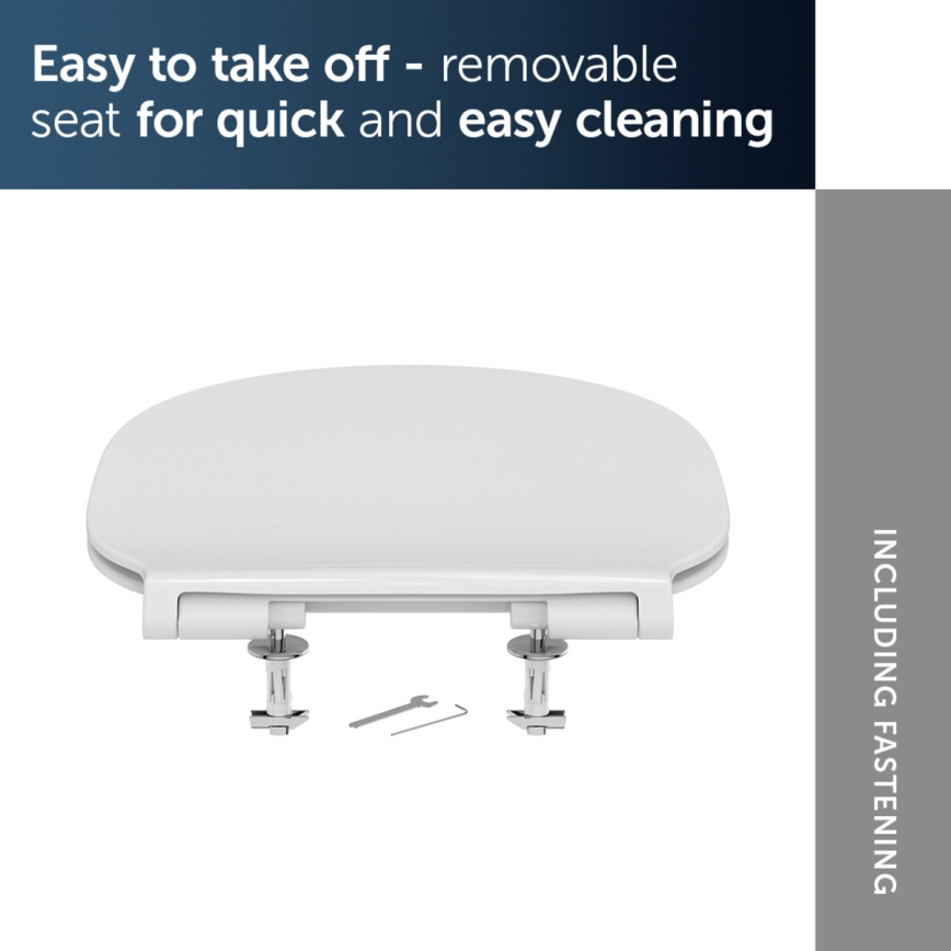 Ideal Standard E036601 - Κάθισμα WC SoftClose CONNECT AIR λευκό