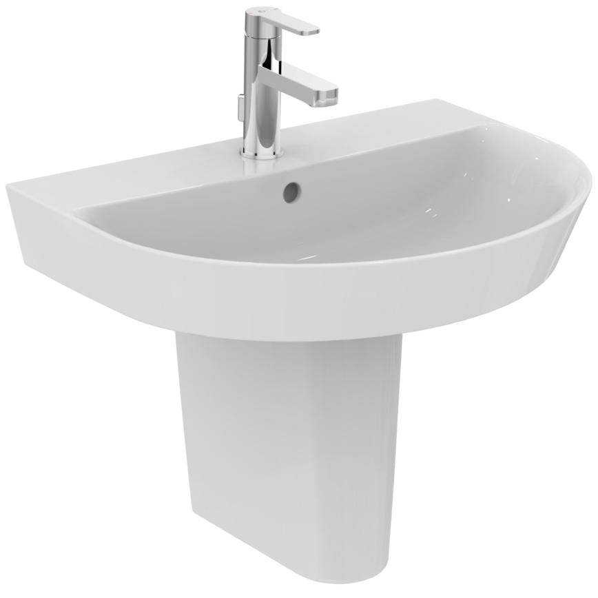 Ideal Standard E069401 - Επιτοίχιος νιπτήρας CONNECT AIR 60x46 cm κεραμικός/λευκός