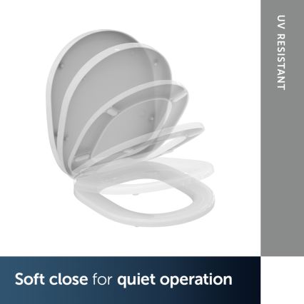 Ideal Standard E712701 - Κάθισμα τουαλέτας SoftClose CONNECT λευκό