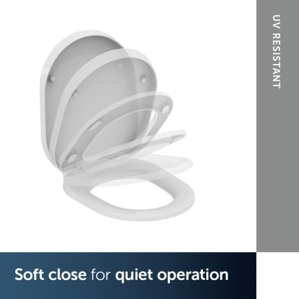 Ideal Standard K706101 - Κάθισμα τουαλέτας SoftClose TONIC λευκό