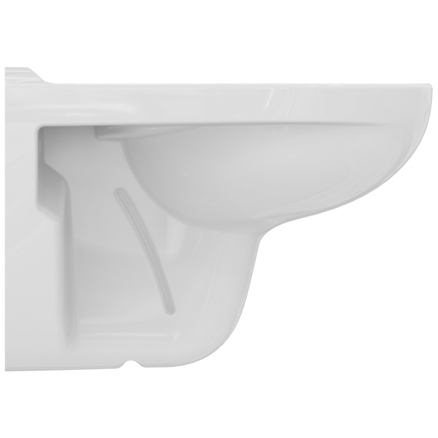 Ideal Standard K881001 - Κρεμαστή λεκάνη WC χωρίς χείλος (Rimless) EUROVIT κεραμική/λευκή