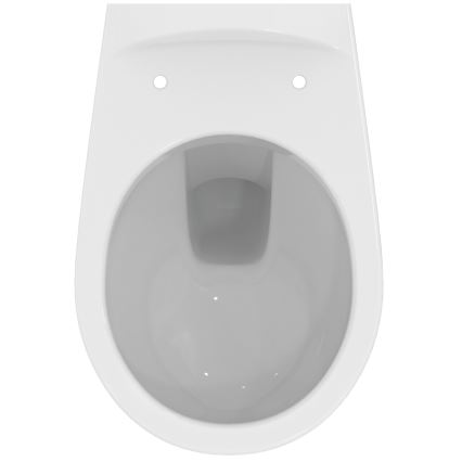 Ideal Standard K881001 - Κρεμαστή λεκάνη WC χωρίς χείλος (Rimless) EUROVIT κεραμική/λευκή