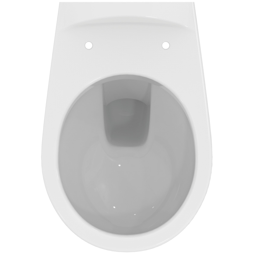 Ideal Standard K881001 - Κρεμαστή λεκάνη WC χωρίς χείλος (Rimless) EUROVIT κεραμική/λευκή