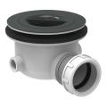 Ideal Standard K936367 - Σιφώνι ντουζιέρας 9 cm μαύρο/λευκό
