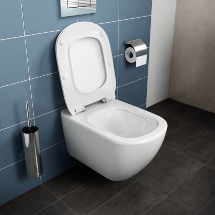 Ideal Standard T354601 - Επιτοίχιο WC TESI με κάθισμα SoftClose, κεραμικό/λευκό