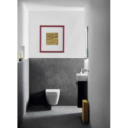 Ideal Standard T459201 - Κρεμαστή λεκάνη WC I.LIFE S χωρίς χείλος, κεραμική/λευκή