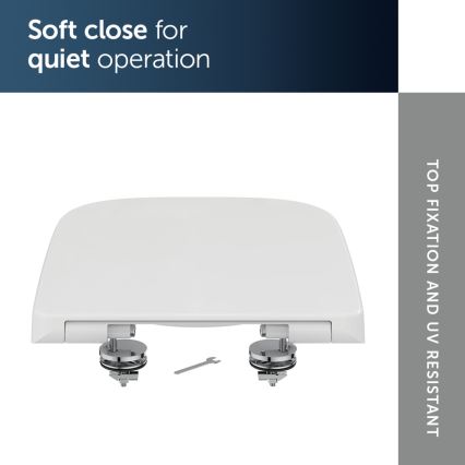 Ideal Standard T468301 - Καπάκι-κάθισμα λεκάνης SoftClose I.LIFE B λευκό