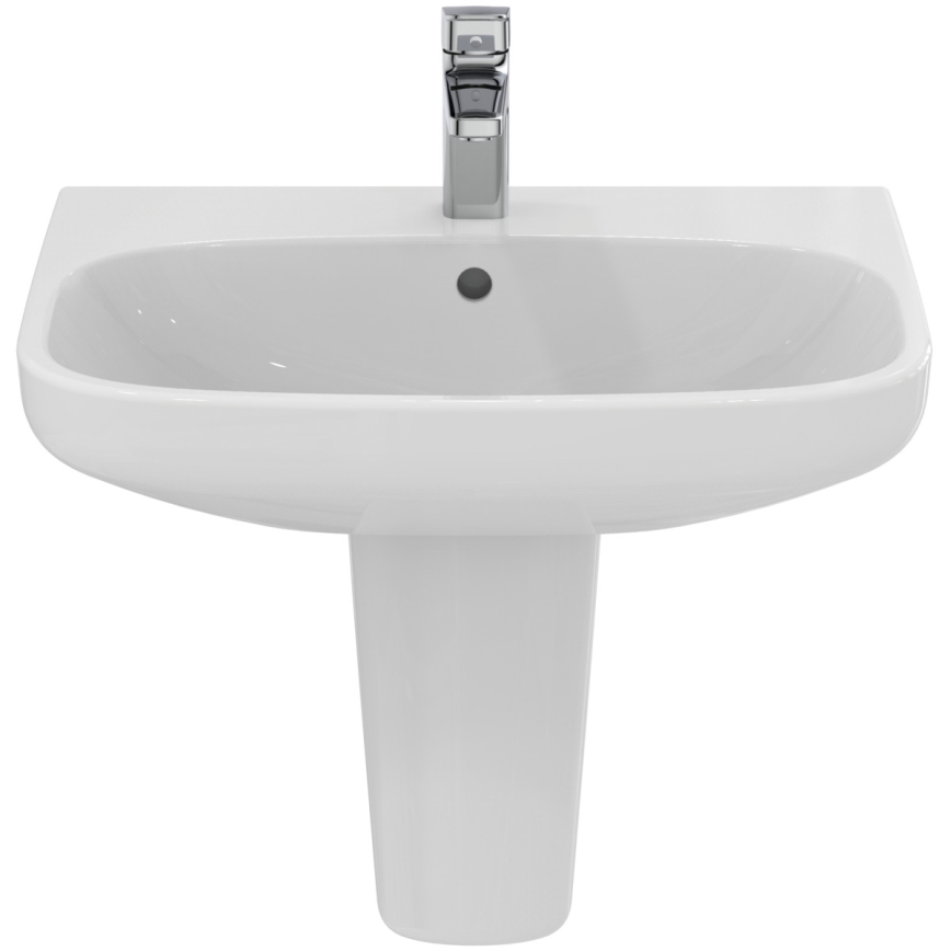 Ideal Standard T470501 - Επιτοίχιος νιπτήρας I.LIFE A 60x48 cm κεραμικός/λευκός