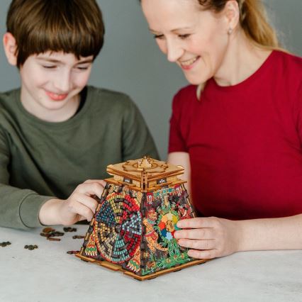 iDventure - Ξύλινο παζλ Sun Pyramid