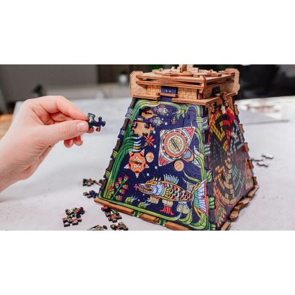 iDventure - Ξύλινο παζλ Sun Pyramid