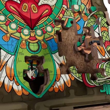 iDventure - Ξύλινο παζλ Sun Pyramid