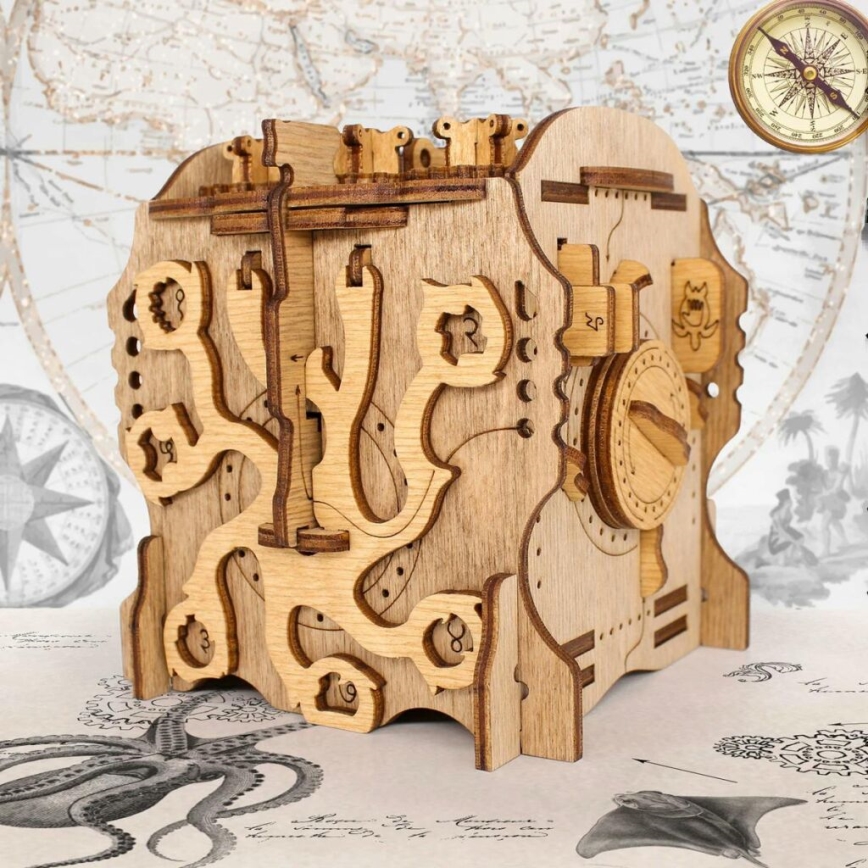 iDventure - Ξύλινο puzzle Captain Nemo's Nautilus escape room