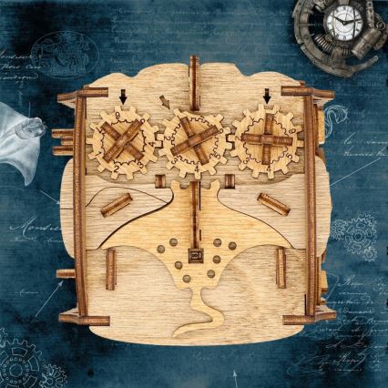 iDventure - Ξύλινο puzzle Captain Nemo's Nautilus escape room
