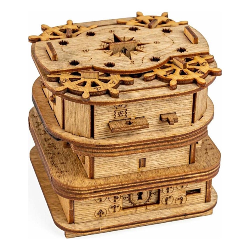 iDventure - Ξύλινο puzzle Davy Jones' box