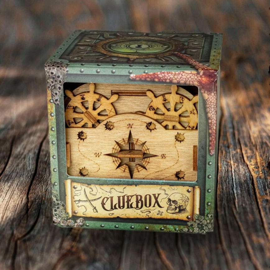 iDventure - Ξύλινο puzzle Davy Jones' box
