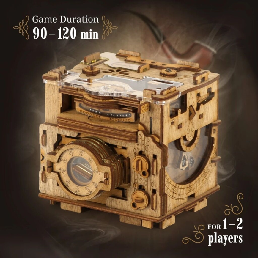 iDventure - Ξύλινο παζλ Escape room Sherlock's Camera
