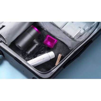 igostar - Σεσουάρ ταξιδιού 1800W/230V μωβ / μαύρο