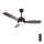 igostar - Ανεμιστήρας οροφής LED Dimmable LED/24W/230V 2700-6500K 106,6 cm + τηλεχειριστήριο