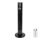 igostar - Ανεμιστήρας Πύργος 50W/230V μαύρο Wi-Fi + τηλεχειριστήριο