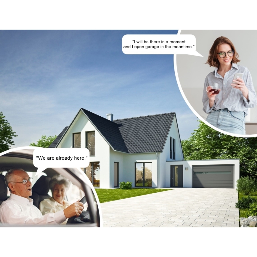 Immax 07706L - Σύστημα ελέγχου για γκαραζόπορτες και αυτόματες θύρες NEO LITE Smart DC5V Wi-Fi Tuya