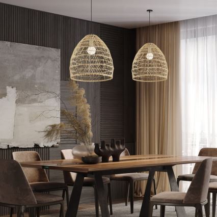 Κρεμαστό φωτιστικό με καλώδιο BOHO DELICADO 1xE27/40W/230V διάμ. 38 cm