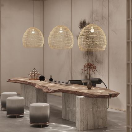 Κρεμαστό φωτιστικό με καλώδιο BOHO DELICADO 1xE27/40W/230V, διάμ. 60 cm