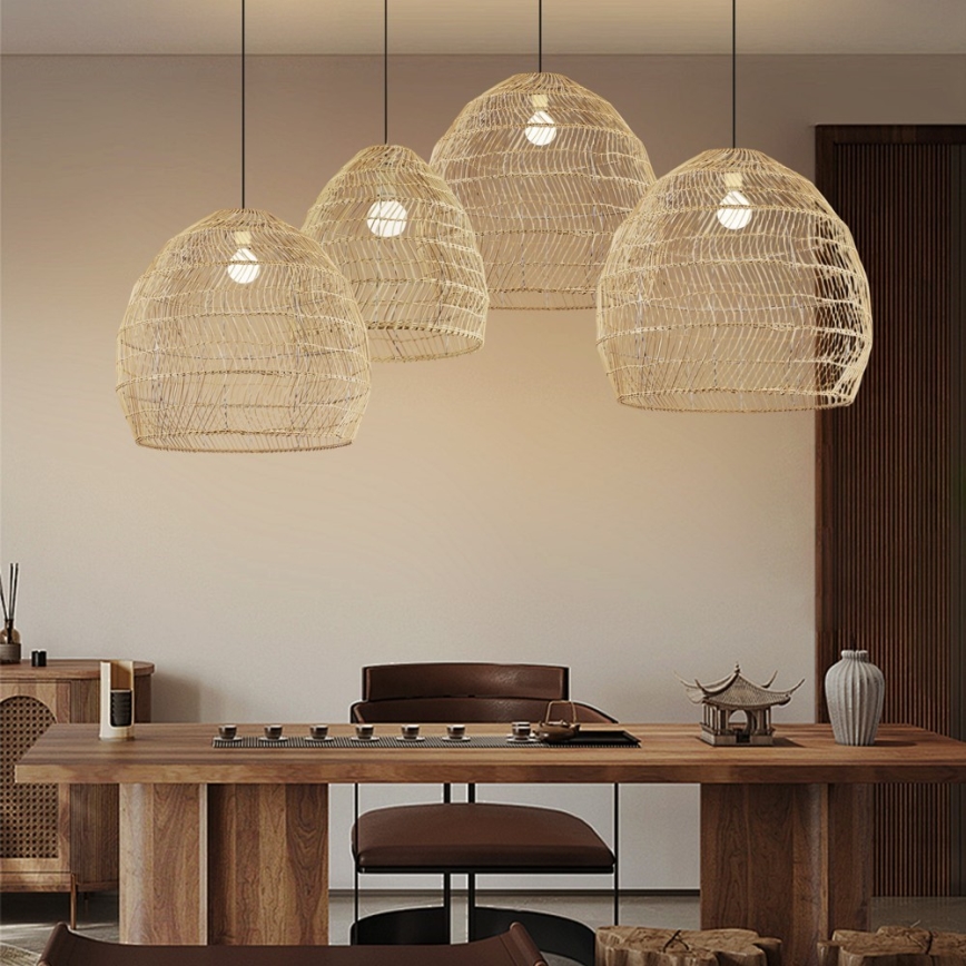 Κρεμαστό φωτιστικό με καλώδιο BOHO DELICADO 1xE27/40W/230V, διάμ. 60 cm