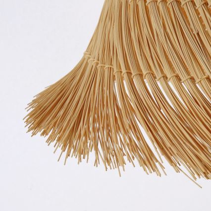 Κρεμαστό φωτιστικό οροφής NATURALEZA 1xE27/40W/230V διάμετρος 45 cm rattan