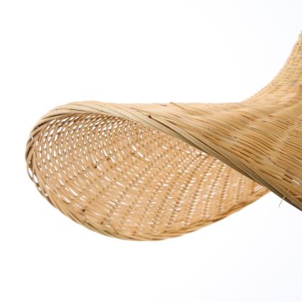 Immax 08289L - Κρεμαστό φωτιστικό οροφής SOMBRERO 1xE27/40W/230V διάμετρος 70 cm rattan