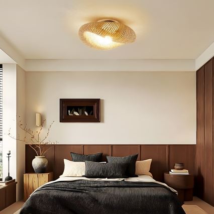 Φωτιστικό οροφής BOHO HILO 1xE27/40W/230V Ø 60 εκ.