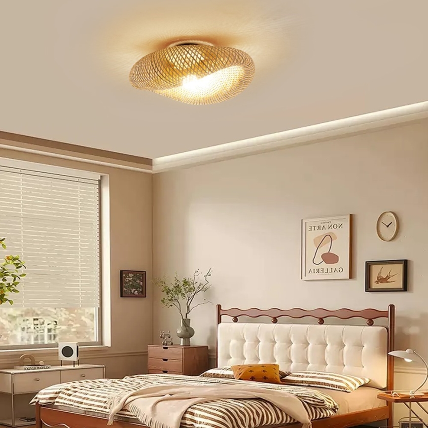 Φωτιστικό οροφής BOHO HILO 1xE27/40W/230V Ø 60 εκ.