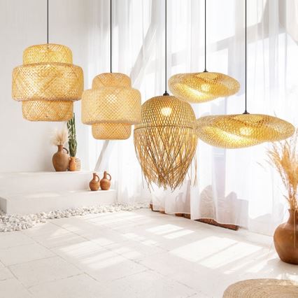 Φωτιστικό οροφής BOHO HILO 1xE27/40W/230V Ø 80 cm