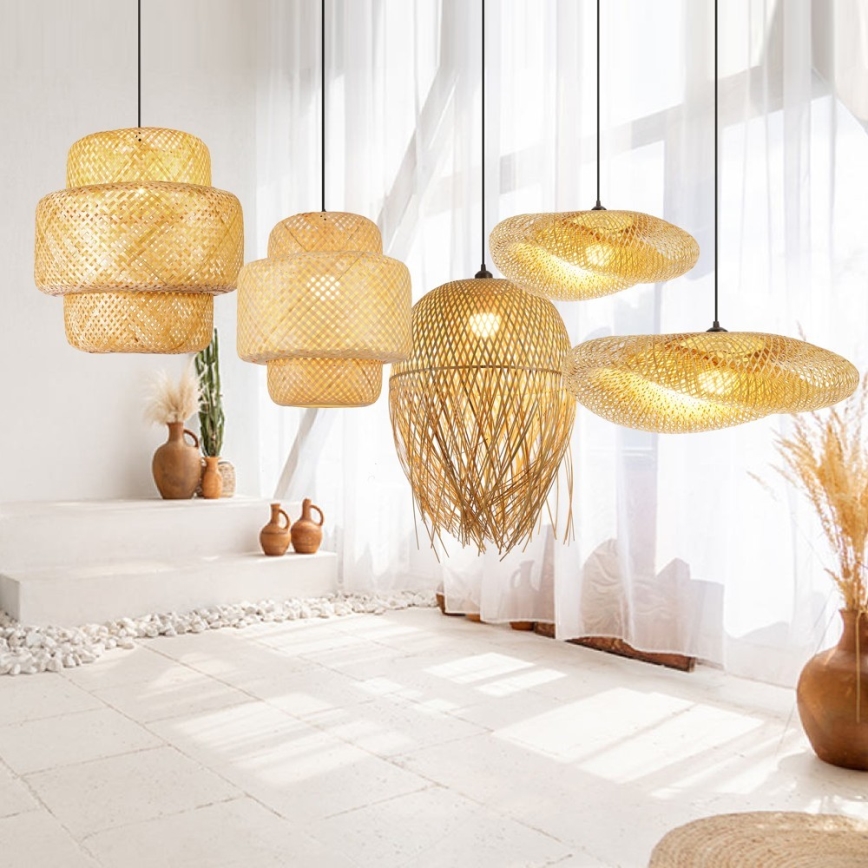 Φωτιστικό οροφής BOHO HILO 1xE27/40W/230V Ø 80 cm