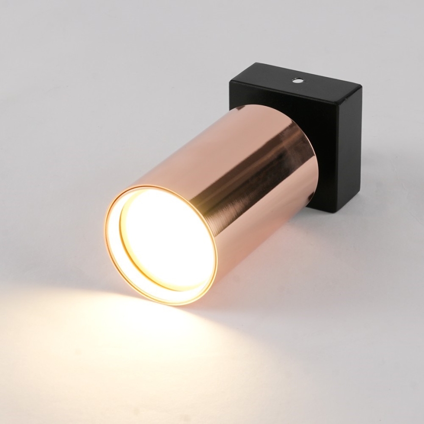 Φωτιστικό σποτ PUNTO 1xGU10/9W/230V ροζ χρυσό
