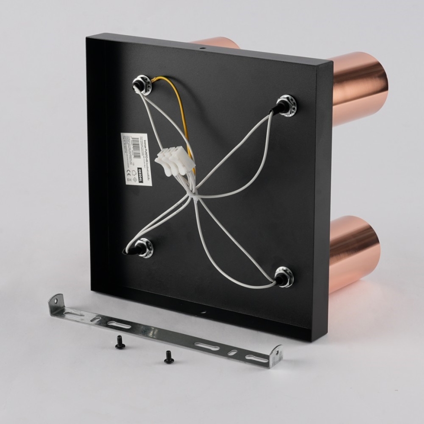 Σποτ φωτιστικό PUNTO 4xGU10/9W/230V ροζ χρυσό