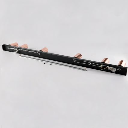Σποτ φωτιστικό PUNTO 6xGU10/9W/230V ροζ χρυσό