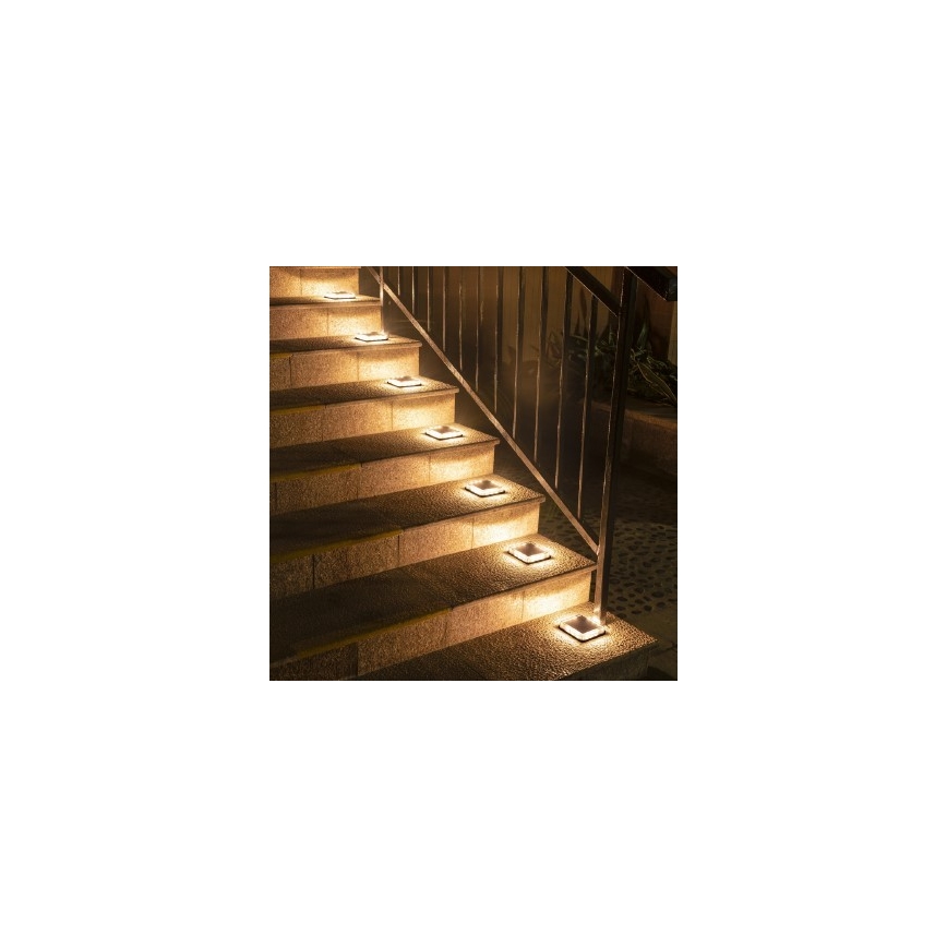 Immax 08445L - LED Ηλιακό φωτιστικό εξωτερικού χώρου TERRACE LED/1,5W IP68