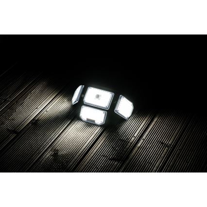 Ηλιακό φωτιστικό τοίχου LED με αισθητήρα LED/5W/5,5V IP65 2400 mAh