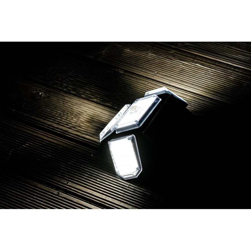 Ηλιακό φωτιστικό τοίχου LED με αισθητήρα LED/5W/5,5V IP65 2400 mAh