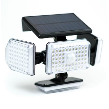 Ηλιακό φωτιστικό τοίχου LED με αισθητήρα LED/5W/5,5V IP65 2400 mAh