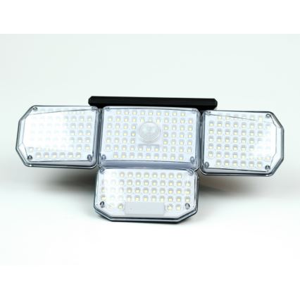 Ηλιακό φωτιστικό τοίχου LED με αισθητήρα LED/5W/5,5V IP65 2400 mAh