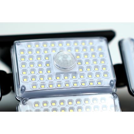 Ηλιακό φωτιστικό τοίχου LED με αισθητήρα LED/5W/5,5V IP65