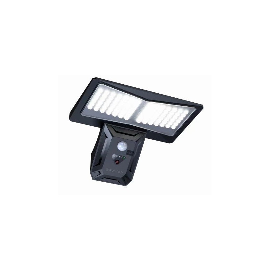 Ηλιακό φωτιστικό τοίχου LED με αισθητήρα LED/2,6W/5,5V IP65 1800 mAh μαύρο
