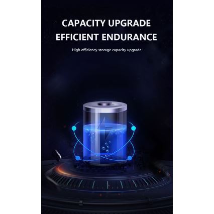 Ηλιακό φωτιστικό τοίχου LED με αισθητήρα LED/2,6W/5,5V IP65 1800 mAh μαύρο