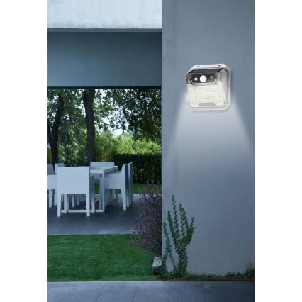 Ηλιακό φωτιστικό τοίχου LED με αισθητήρα LED/3W/5,5V IP65 1200 mAh