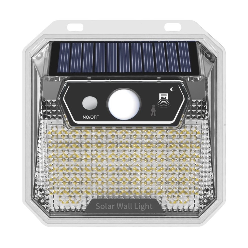 Ηλιακό φωτιστικό τοίχου LED με αισθητήρα LED/3W/5,5V IP65 1200 mAh